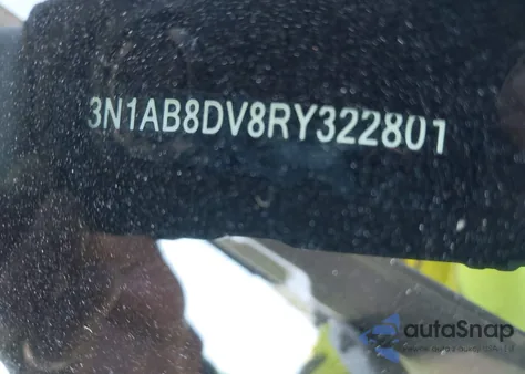 2024 Nissan Sentra Sr Xtronic Cvt z USA, uszkodzony, nr VIN 3N1AB8DV8RY322801